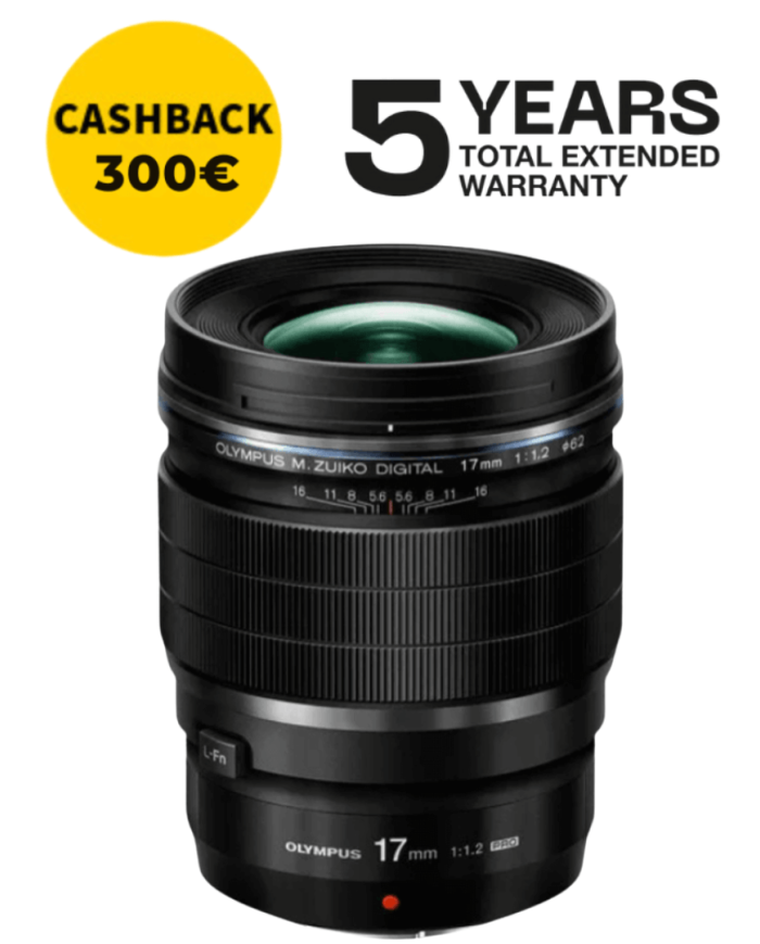 OLYMPUS ZUIKO ED 17mm f1.2 PRO | Comprar Obje... | FotoCineColor