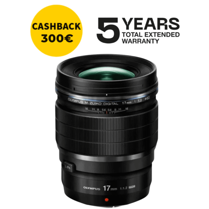 OLYMPUS ZUIKO ED 17mm f1.2 PRO | Comprar Obje... | FotoCineColor