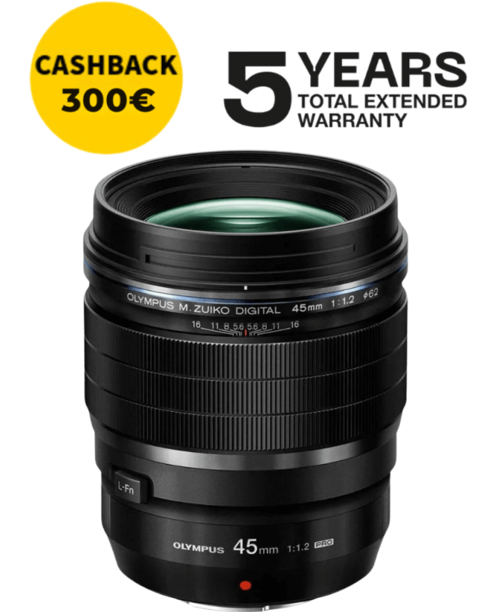OLYMPUS ZUIKO ED 45mm f1.2 PRO | Comprar Obje... | FotoCineColor