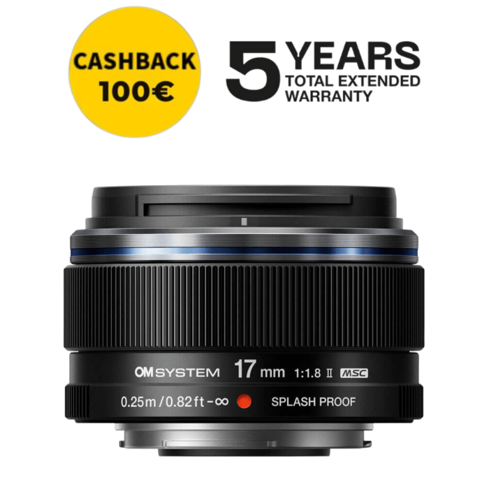 OM SYSTEM ZUIKO ED 17mm f1.8 II | Comprar Obj... | FotoCineColor
