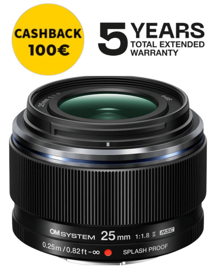 OM SYSTEM ZUIKO ED 25mm f1.8 II | Comprar Obj... | FotoCineColor