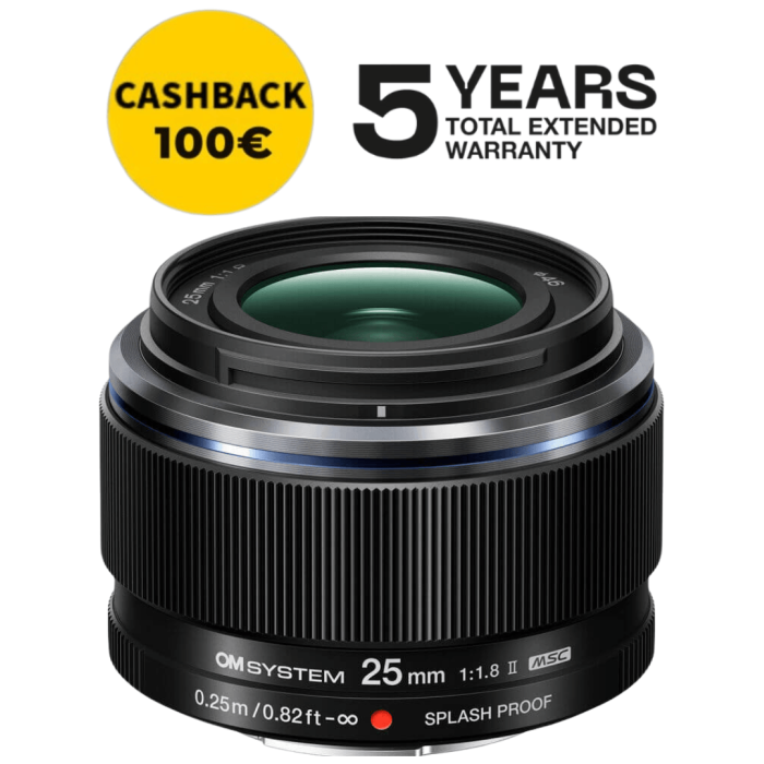 OM SYSTEM ZUIKO ED 25mm f1.8 II | Comprar Obj... | FotoCineColor