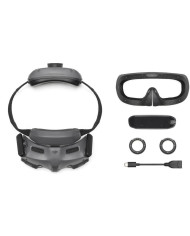 Detalle del ajuste dióptrico de las DJI Goggles 3, regulable de -6,0 D a +2,0 D sin lentes adicionales