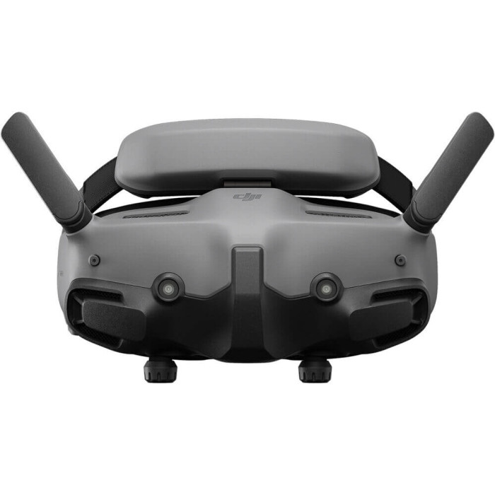 DJI Goggles 3, gafas FPV con pantalla OLED 1080p y corrección dióptrica integrada, vista frontal