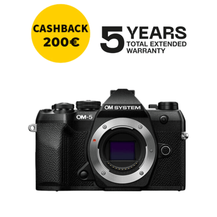 OM System OM-5 Mark II Mirrorless Negra | FotoCineColor