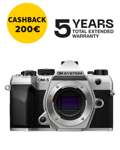 OM SYSTEM OM-5 MARK II CÁMARA MIRRORLESS (PLATA)