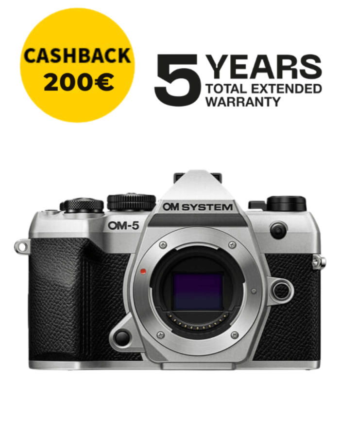 OM System OM-5 Mark II Mirrorless Plata | FotoCineColor