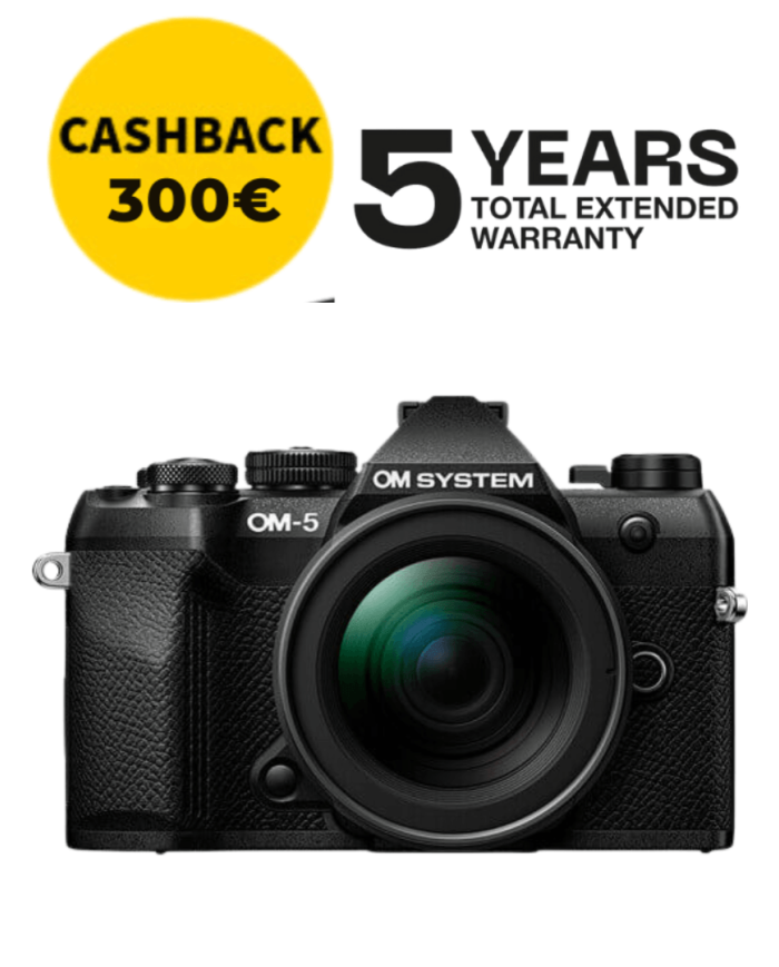OM System OM-5 Mark II + 12-45mm F/4 Negra | FotoCineColor
