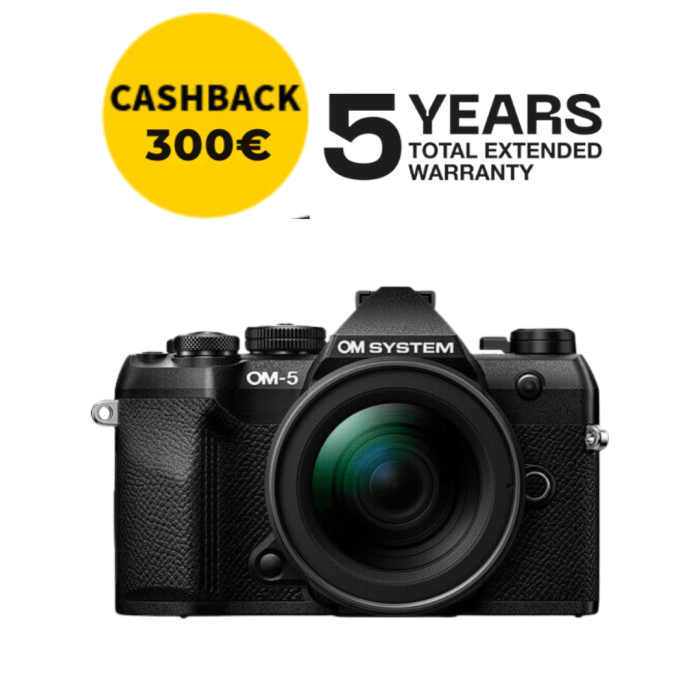 OM System OM-5 Mark II + 12-45mm f4 Negra | FotoCineColor