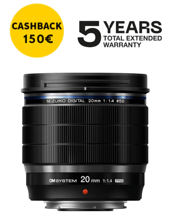 OM System 20mm f1.4 ED PRO | FotoCineColor