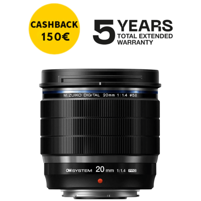 OM System 20mm f1.4 ED PRO | FotoCineColor