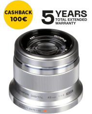Olympus Zuiko ED 45mm f/1.8 Plata | FotoCineColor