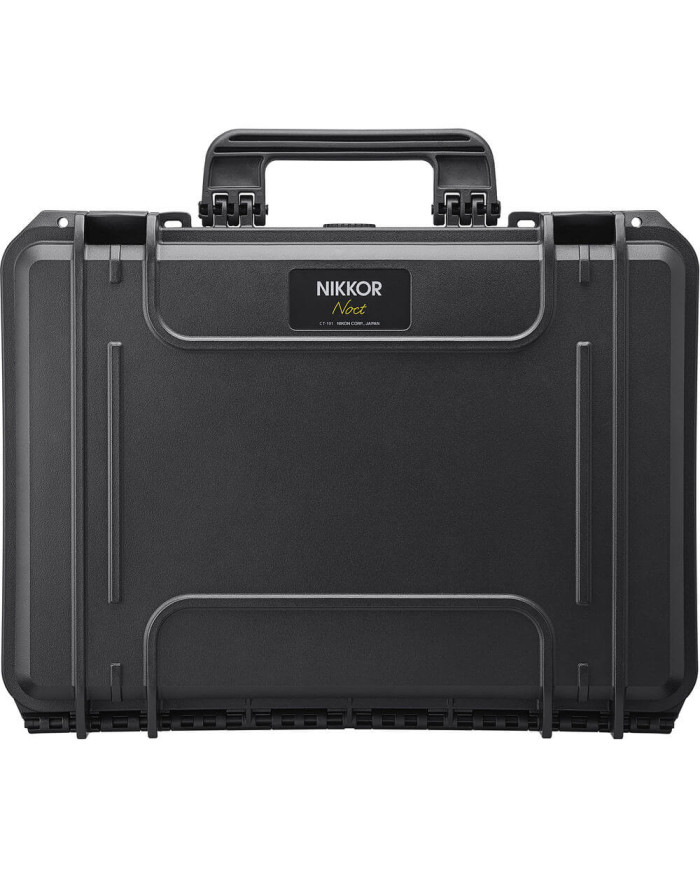 Nikon NIKKOR Z 58mm f/0.95 S Noct en su estuche rígido de transporte incluido, con protección moldeada a medida