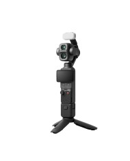 DJI Osmo Pocket 4P Vlog Combo Negro con Osmo FrameTap, DJI Mic Mini 2, luz de relleno y mini trípode