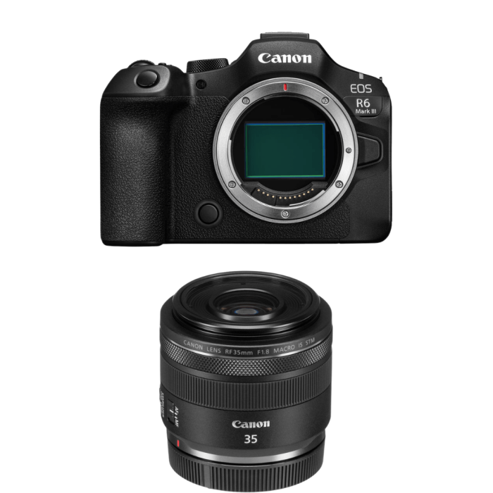 CANON EOS R6 MARK III + RF 35MM F/1.8 MACRO IS STM