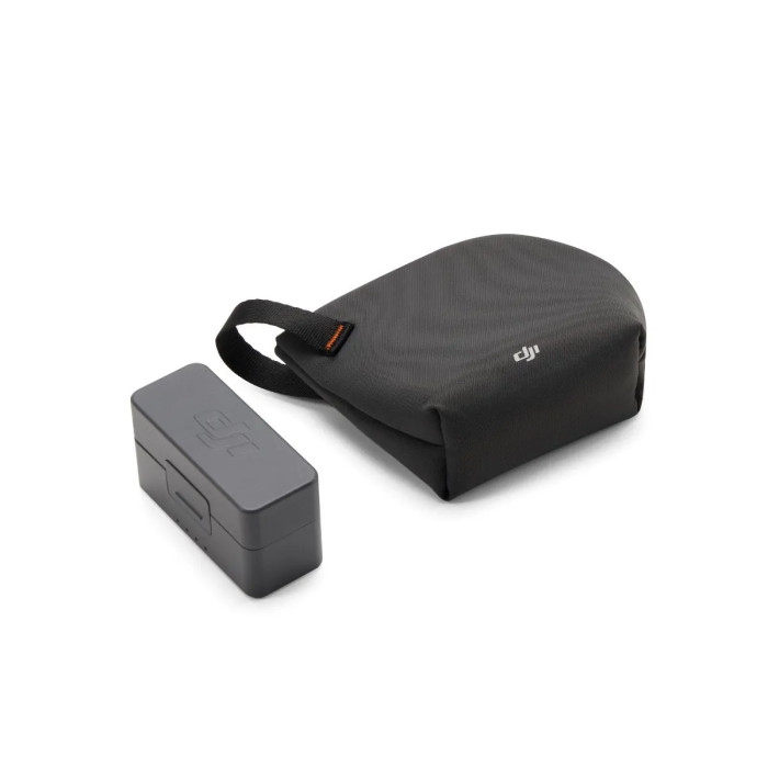 Funda de transporte DJI Mic Mini 2S en color negro para guardar el sistema 1TX+1RX