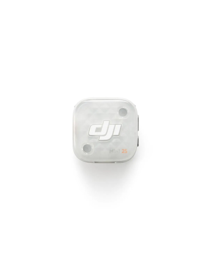 DJI Mic Mini 2S receptor móvil en color blanco para conexión directa a smartphone vía USB-C