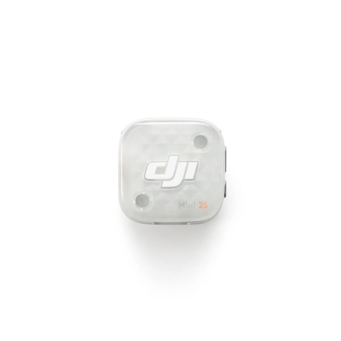 DJI Mic Mini 2S receptor móvil en color blanco para conexión directa a smartphone vía USB-C