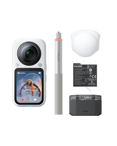 INSTA360 X6 ESSENTIALS BUNDLE (ARCTIC WHITE)