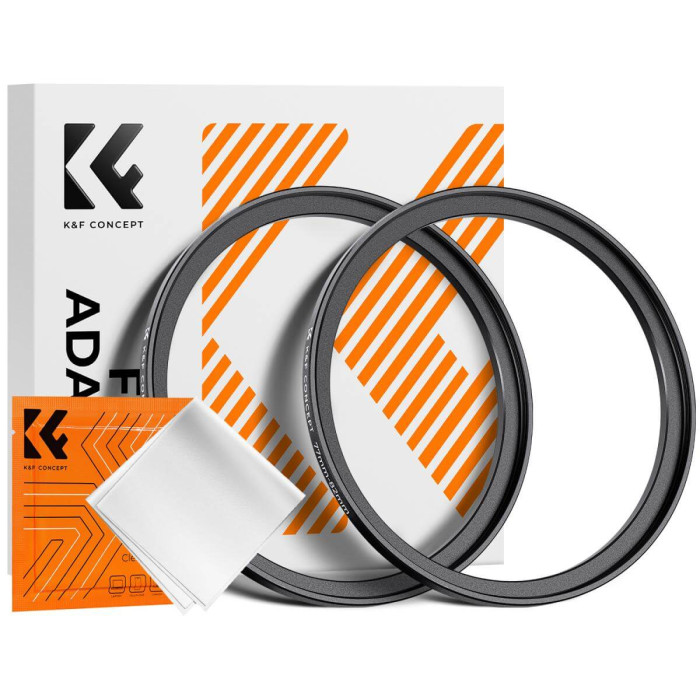 ANILLO ADAPTADOR STEP-UP K&F CONCEPT 82-77mm