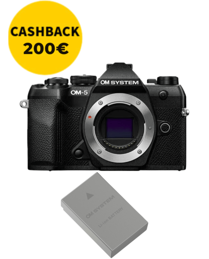 OM System OM-5 Mark II Mirrorless Negra | FotoCineColor