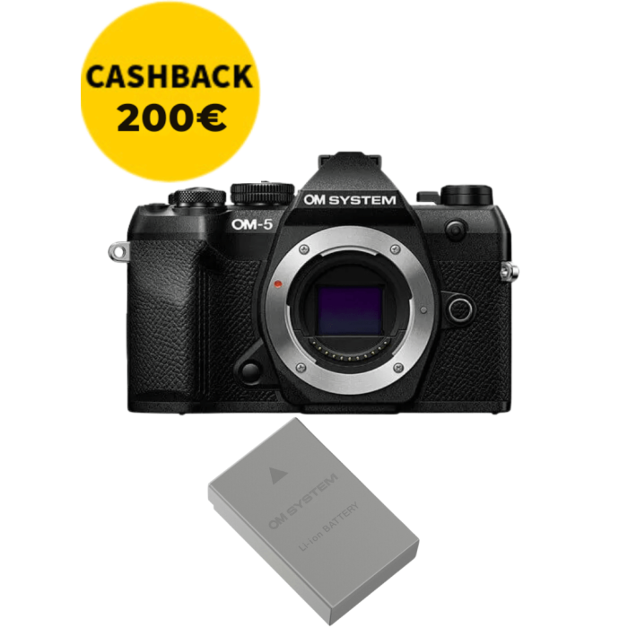 OM System OM-5 Mark II Mirrorless Negra | FotoCineColor