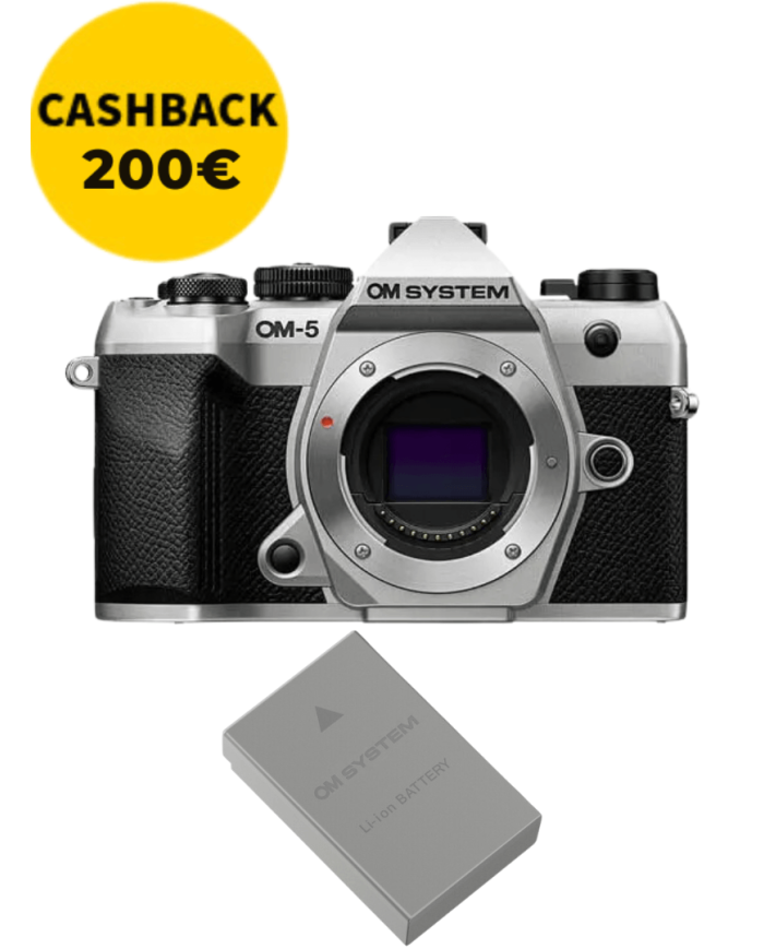 OM System OM-5 Mark II Mirrorless Plata | FotoCineColor