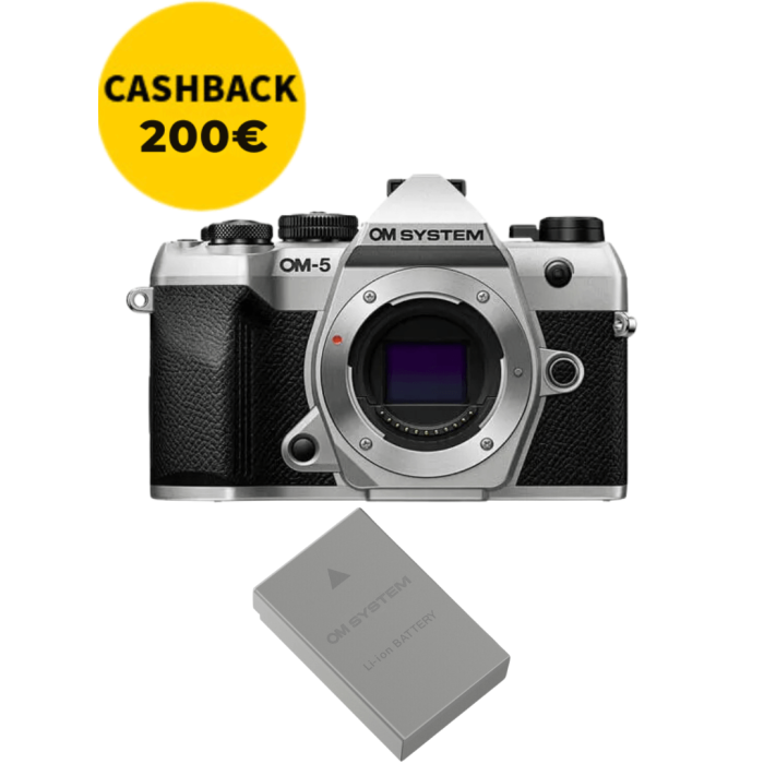 OM System OM-5 Mark II Mirrorless Plata | FotoCineColor