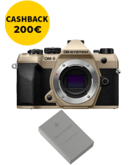 OM System OM-5 Mark II Mirrorless Arena Beige | FotoCineColor