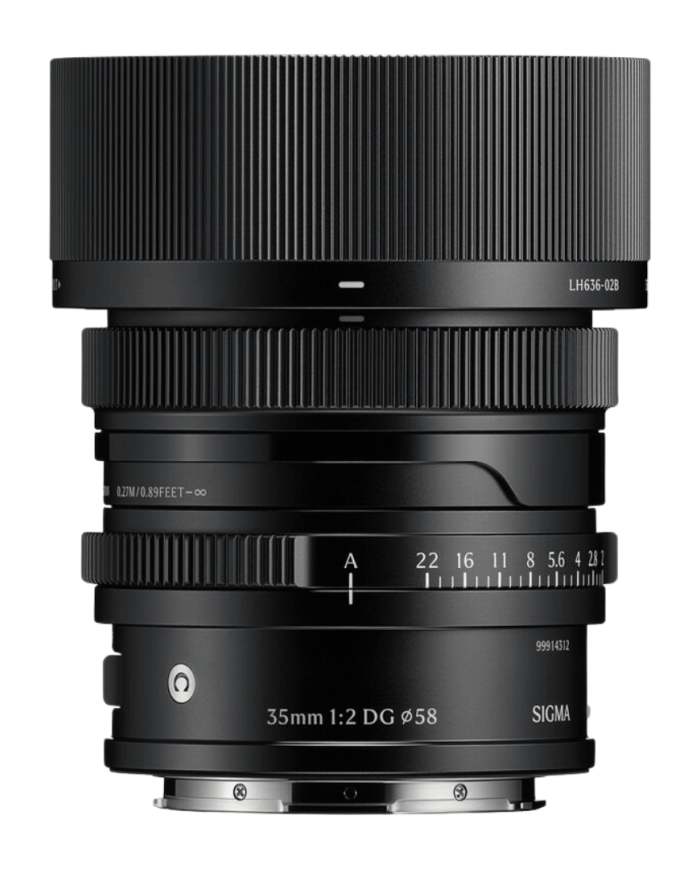 SIGMA 35MM F/2 DG CONTEMPORARY (L-MOUNT, NEGRO)