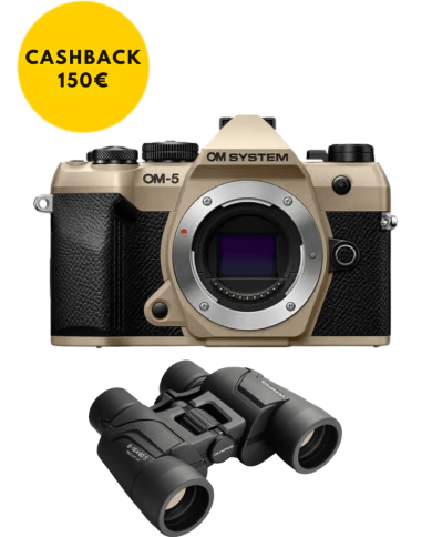 OM SYSTEM OM-5 MARK II CÁMARA MIRRORLESS (ARENA BEIGE)