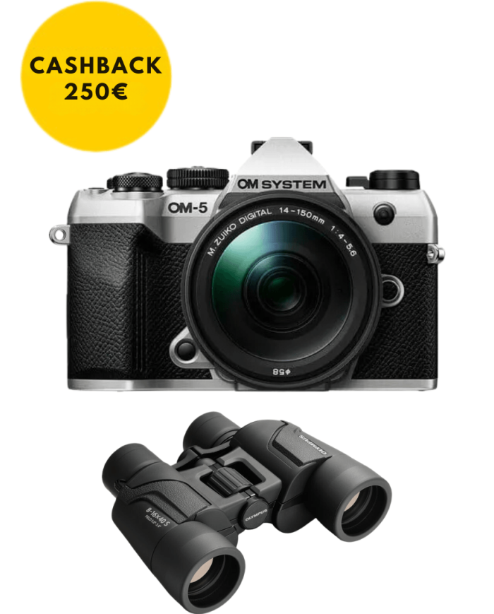 OM System OM-5 Mark II + 14-150mm F/4-5.6 Plata | FotoCineColor