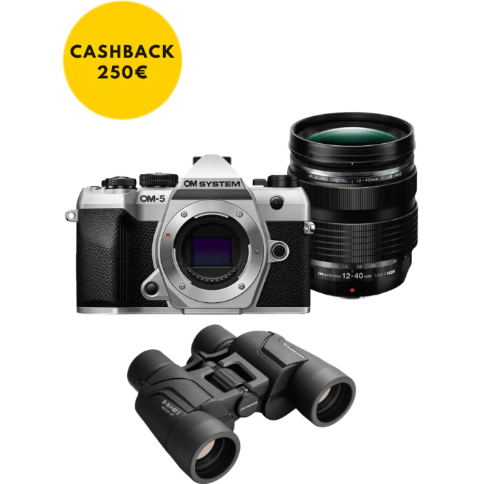 OM SYSTEM OM-5 MARK II + 12-40MM F2.8 PRO II (PLATA)