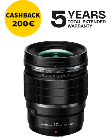 OLYMPUS ZUIKO ED 17mm f1.2 PRO