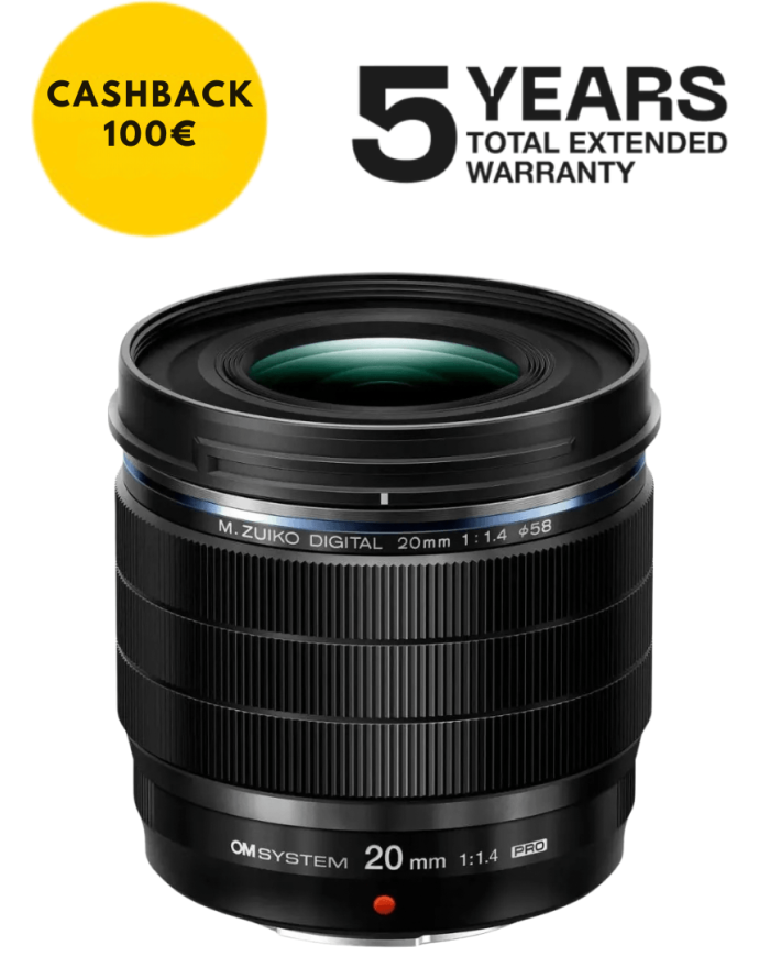 OM System 20mm f1.4 ED PRO | FotoCineColor