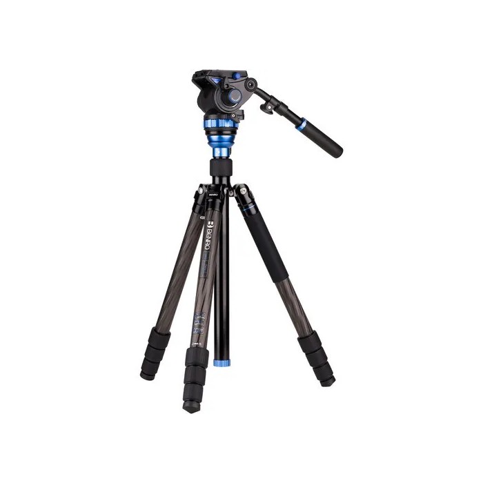 BENRO KIT TRIPODE TRAVEL VIDEO AERO 7 TWIST + S7 CARBONO BENRO KIT TRIPODE TRAVEL VIDEO AERO 7 TWIST + S7 CARBONO