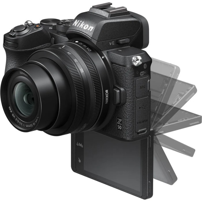 Nikon Z50 + 16-50mm Cámara Mirrorless 4K| FotoCineColor Nikon Z50 + 16-50mm Cámara Mirrorless 4K| FotoCineColor