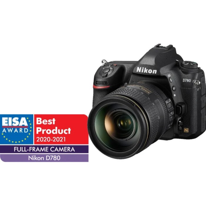 Nikon D780 DSLR con lente 24-120mm f/4G ED VR Nikon D780 DSLR con lente 24-120mm f/4G ED VR