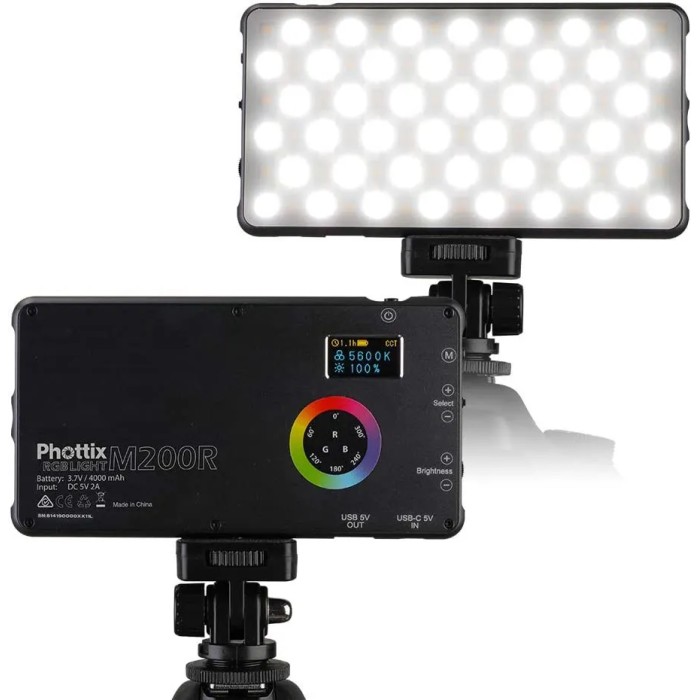PHOTTIX M200R ANTORCHA LED RGB PHOTTIX M200R ANTORCHA LED RGB