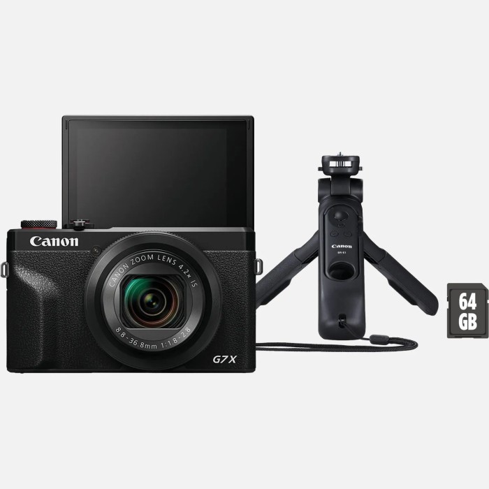 CANON G7X MARK III VLOGGER KIT