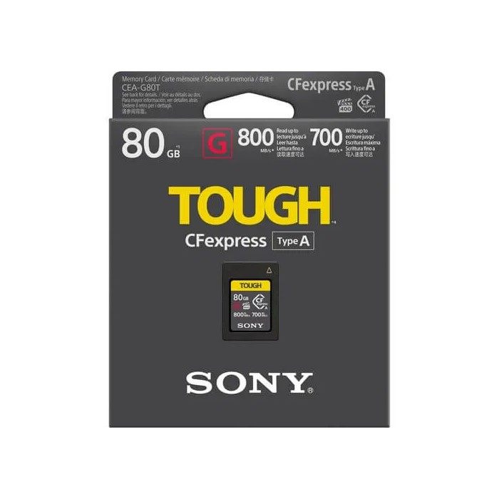 Comprar SONY TOUGH CFEXPRESS 80GB TIPO A Comprar SONY TOUGH CFEXPRESS 80GB TIPO A