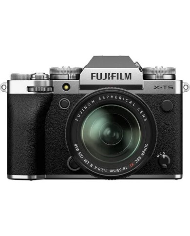 FUJIFILM X-T5 + XF 16-50mm PLATA CÁMARA MIRRORLESS