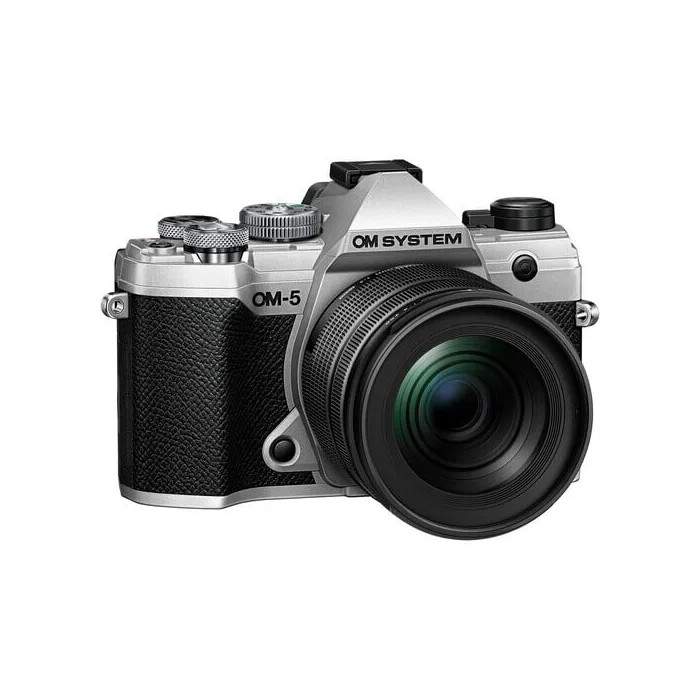 OM SYSTEM OM-5 + 12-45mm PRO PLATA CÁMARA MIRRORLESS OM SYSTEM OM-5 + 12-45mm PRO PLATA CÁMARA MIRRORLESS
