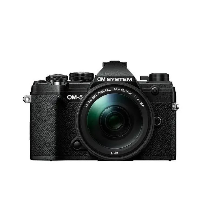 OM SYSTEM OM-5 + 14-150mm NEGRA CÁMARA MIRRORLESS OM SYSTEM OM-5 + 14-150mm NEGRA CÁMARA MIRRORLESS