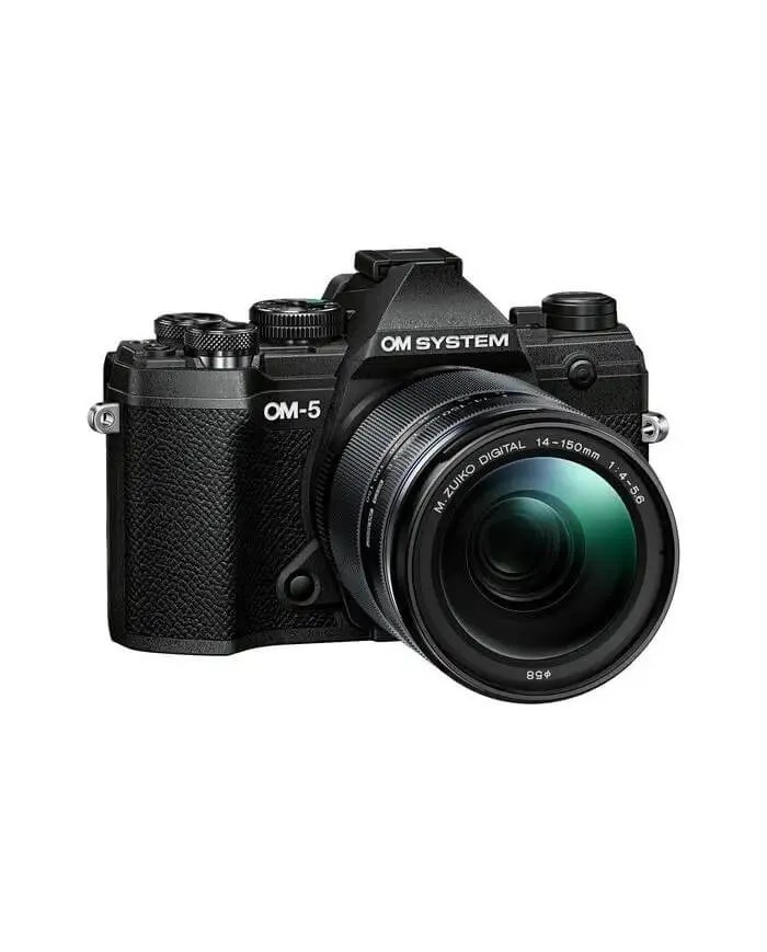 OM SYSTEM OM-5 + 14-150mm NEGRA CÁMARA MIRRORLESS