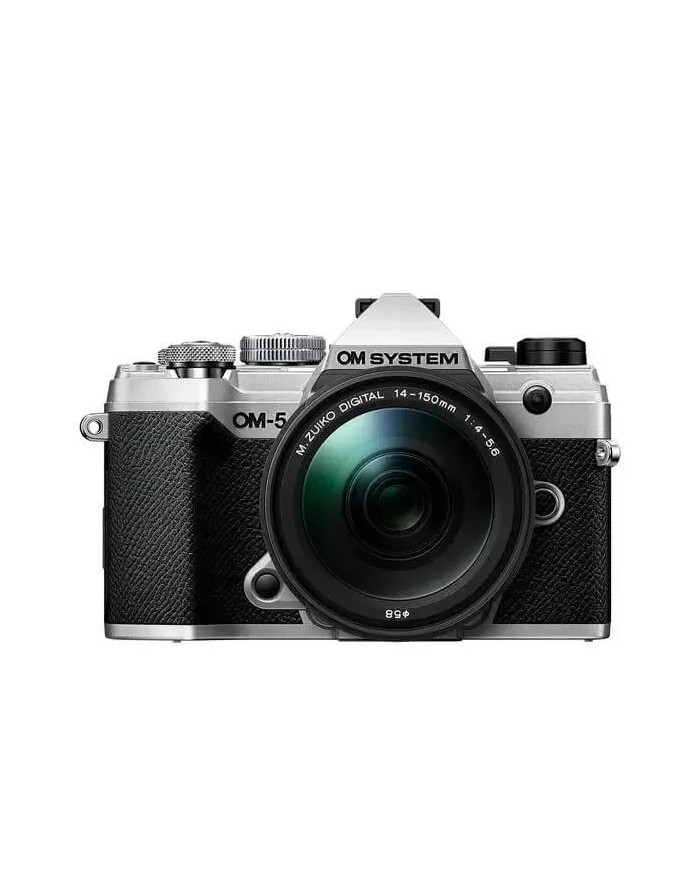 OM SYSTEM OM-5 + 14-150mm PLATA CÁMARA MIRRORLESS