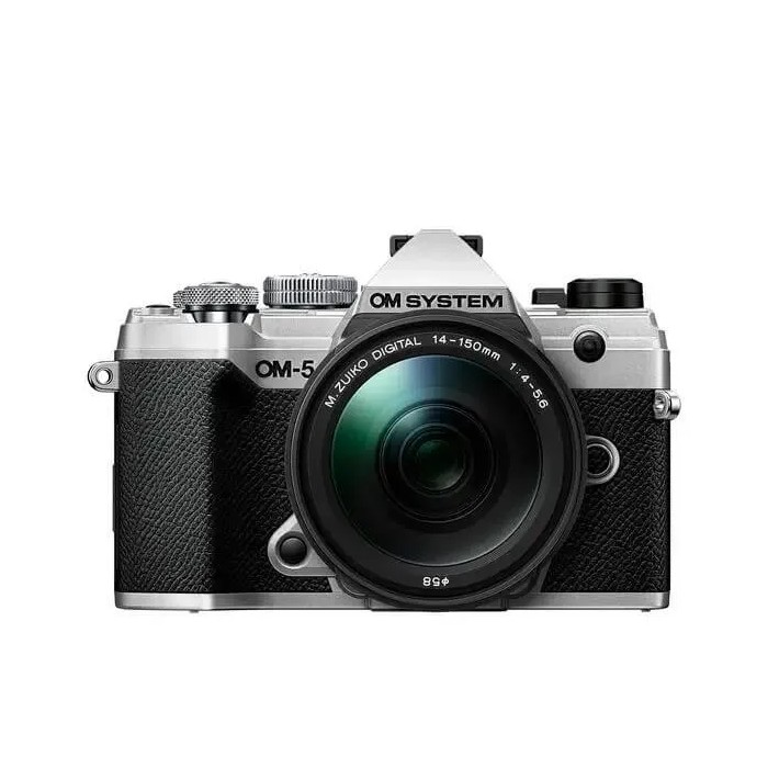 OM SYSTEM OM-5 + 14-150mm PLATA CÁMARA MIRRORLESS OM SYSTEM OM-5 + 14-150mm PLATA CÁMARA MIRRORLESS