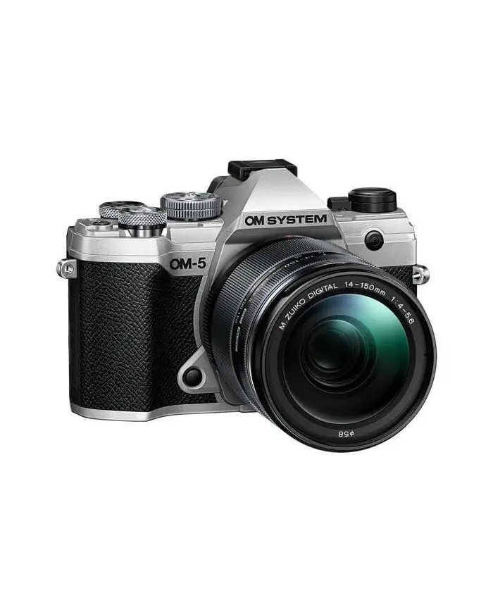 OM SYSTEM OM-5 + 14-150mm PLATA CÁMARA MIRRORLESS