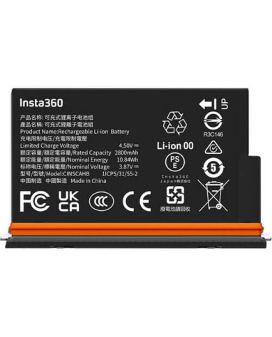 INSTA360 INSTA360 Ultra X5 BATERÍA (2800MAH)